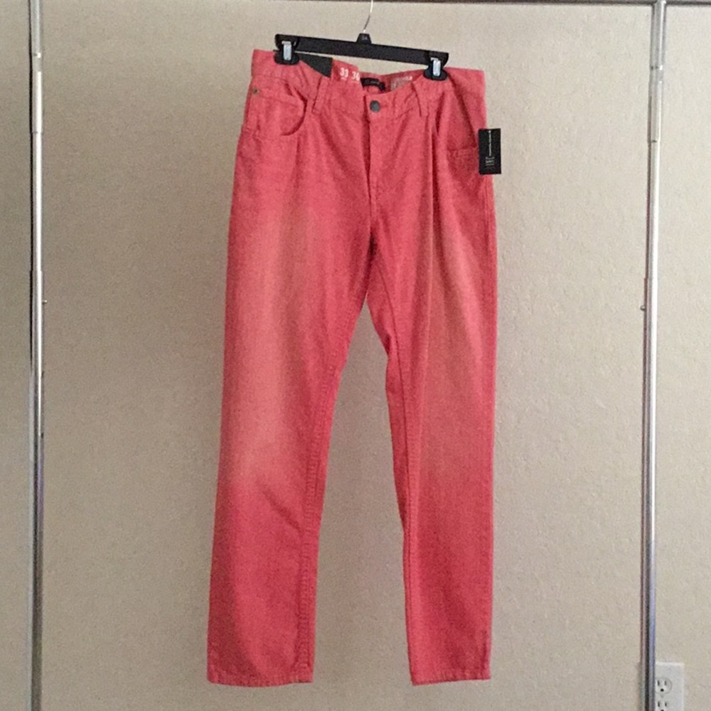 INC Skinny Fit Jeans - Peony Coral